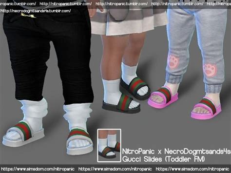 sims 4 toddler gucci slides|rimings sims 4 cc Gucci.